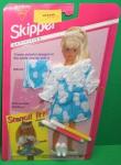 Mattel - Barbie - Skipper Activities - Stencil It! - Blue Dress - Poupée